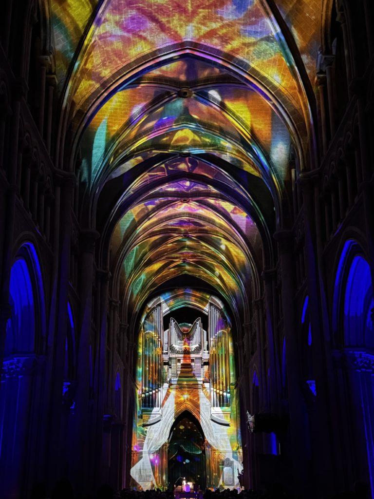 organissima & lux à Notre Dame Paris France mapping projection lumières vidéo lumen