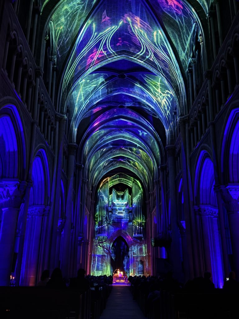 organissima & lux à Notre Dame Paris France mapping projection lumières vidéo lumen